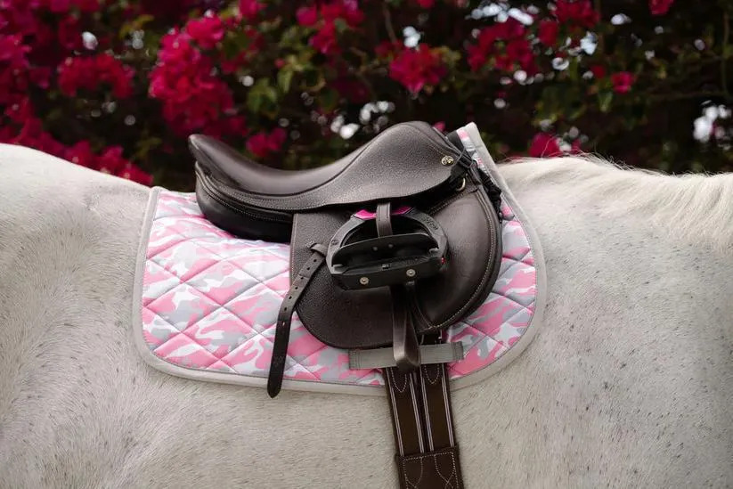 Belle and Bow Equestrian Saddle Pad