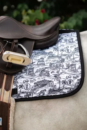 Belle and Bow Equestrian Saddle Pad