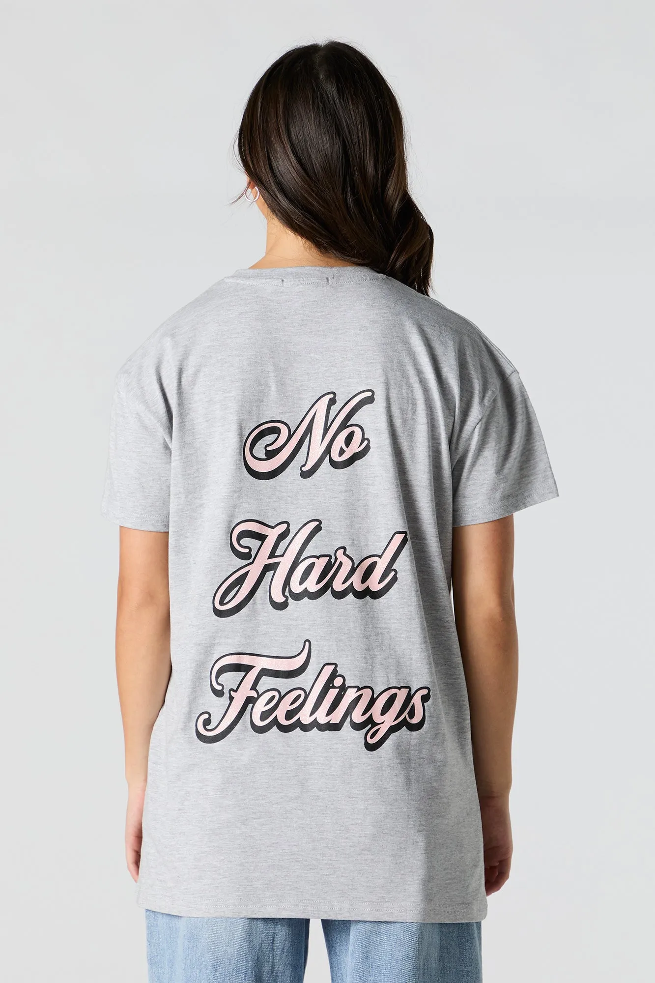 Bow Bear Graphic Tunic T-Shirt