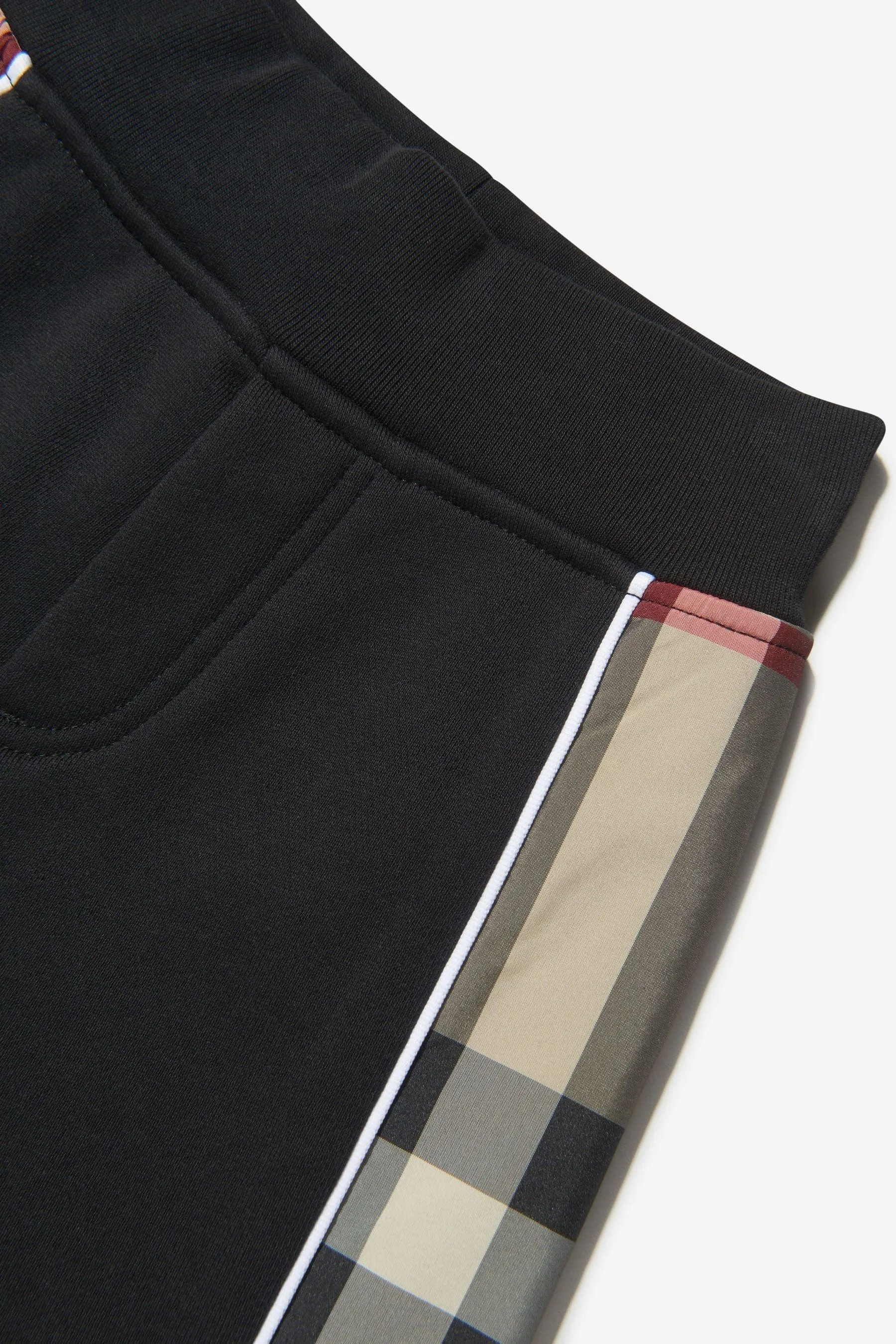 Burberry Baby Boys Cotton Check Trim Shorts
