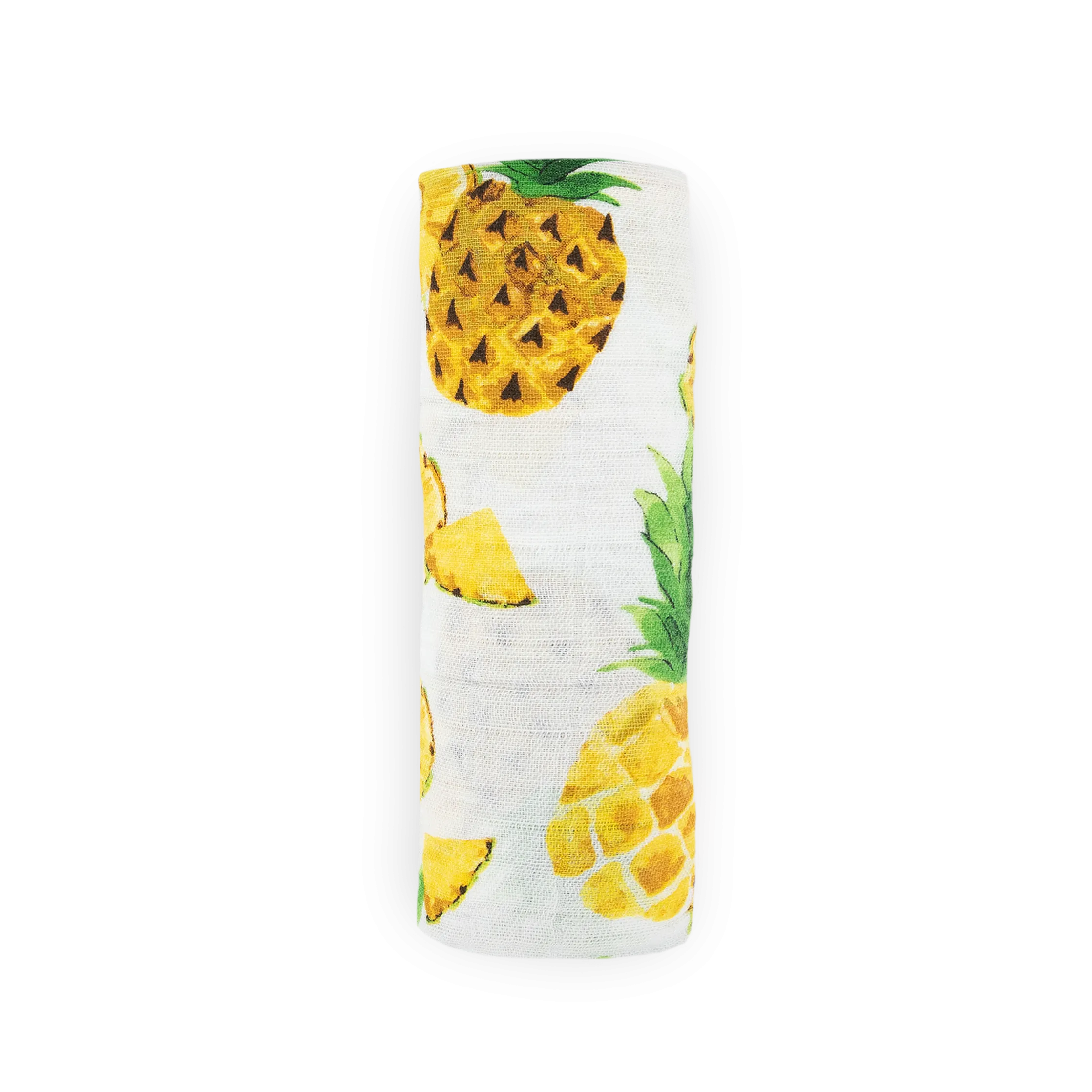 Cotton Muslin Swaddle Blanket - Fresh Pineapple
