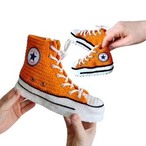 Couples Slippers Mom Dad Baby Matching Family Outfit, Mother Daughter Father Son Twin Same Socks, Cotton Wool Handcrafted Sneakers Bootee