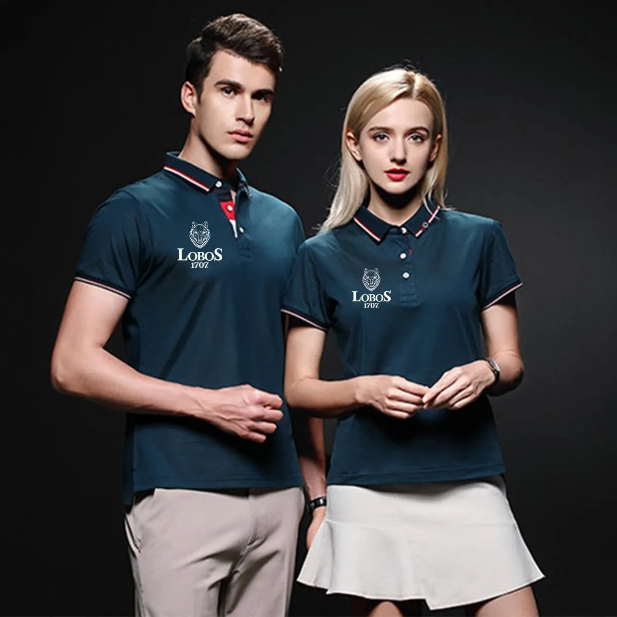 Custom Polo Shirts Design Your Own Personalized Golf Shirt with Logo/Text/Image for Men/Women