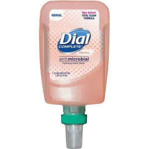Dial FIT Complete Original Antimicrobial Hand Soap Foam 1.2 Liter Refill for FIT Manual Dispensers , Pack of 3 - 16670