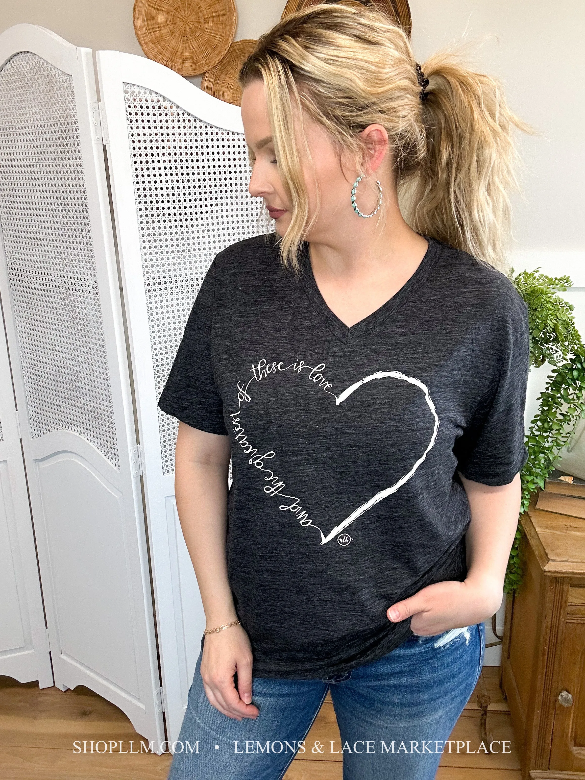 Greatest is Love Graphic Tee