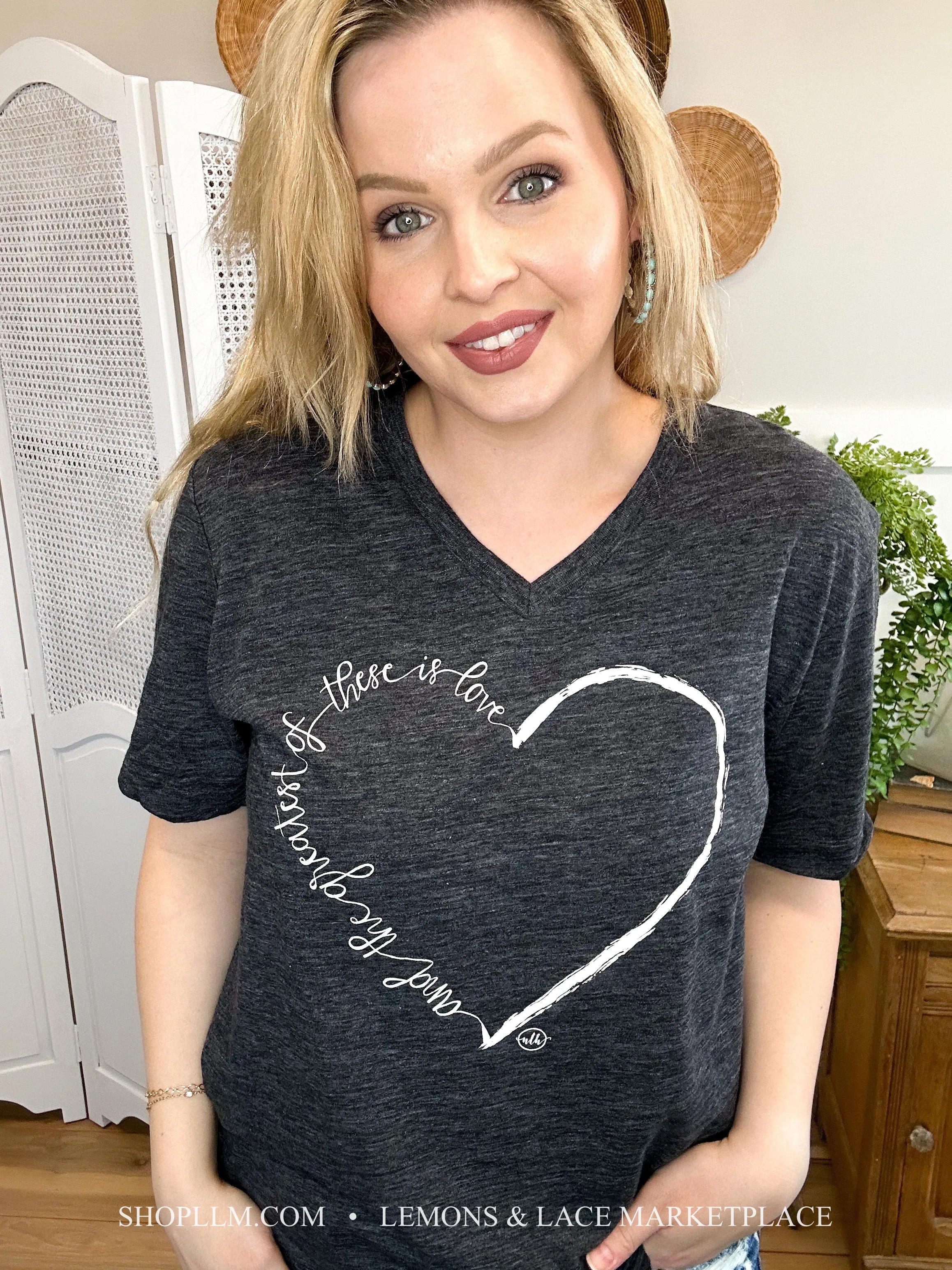 Greatest is Love Graphic Tee