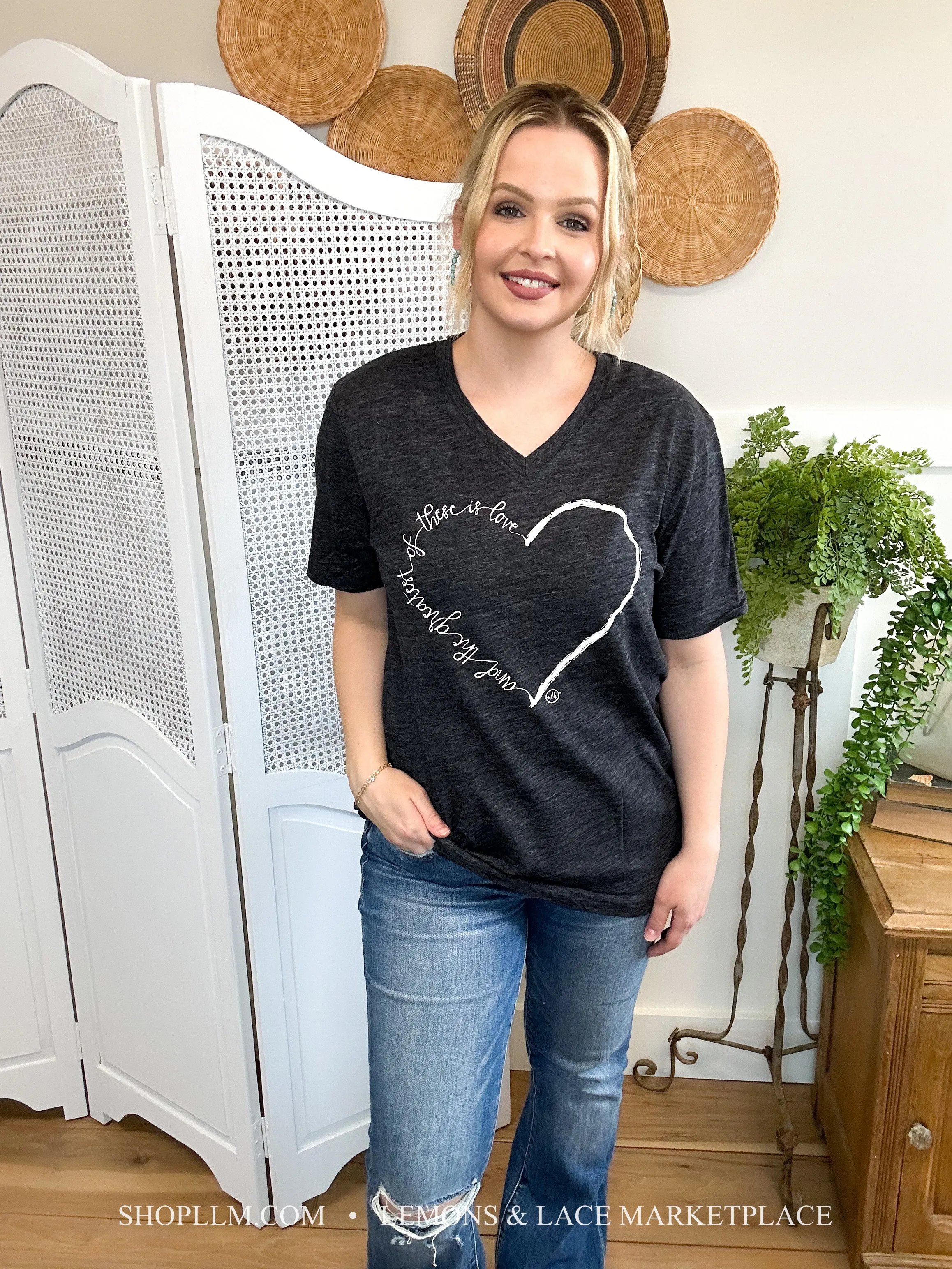 Greatest is Love Graphic Tee