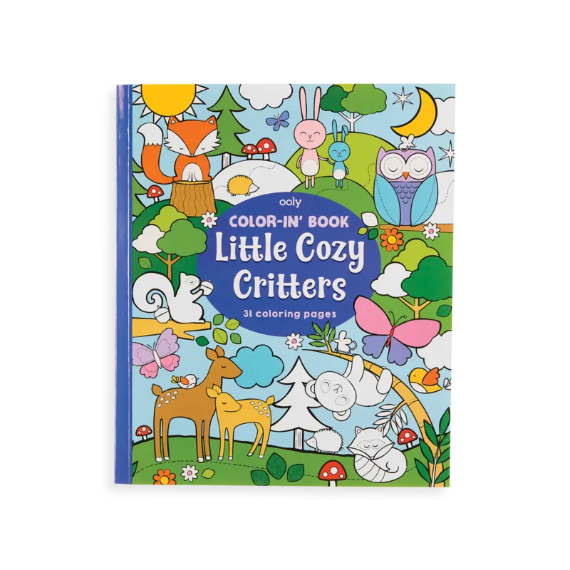 Little Cozy Critters Coloring Book