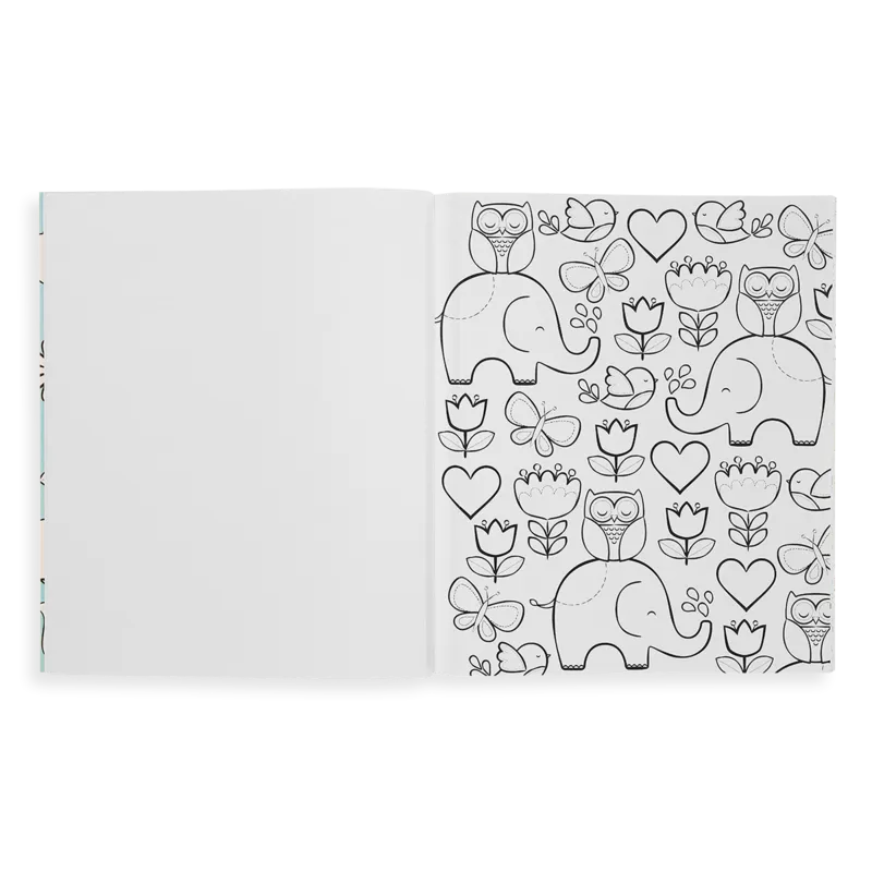 Little Cozy Critters Coloring Book