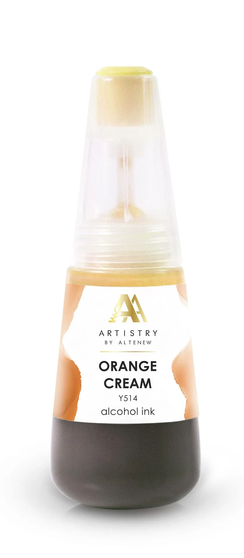 Orange Cream Alcohol Ink