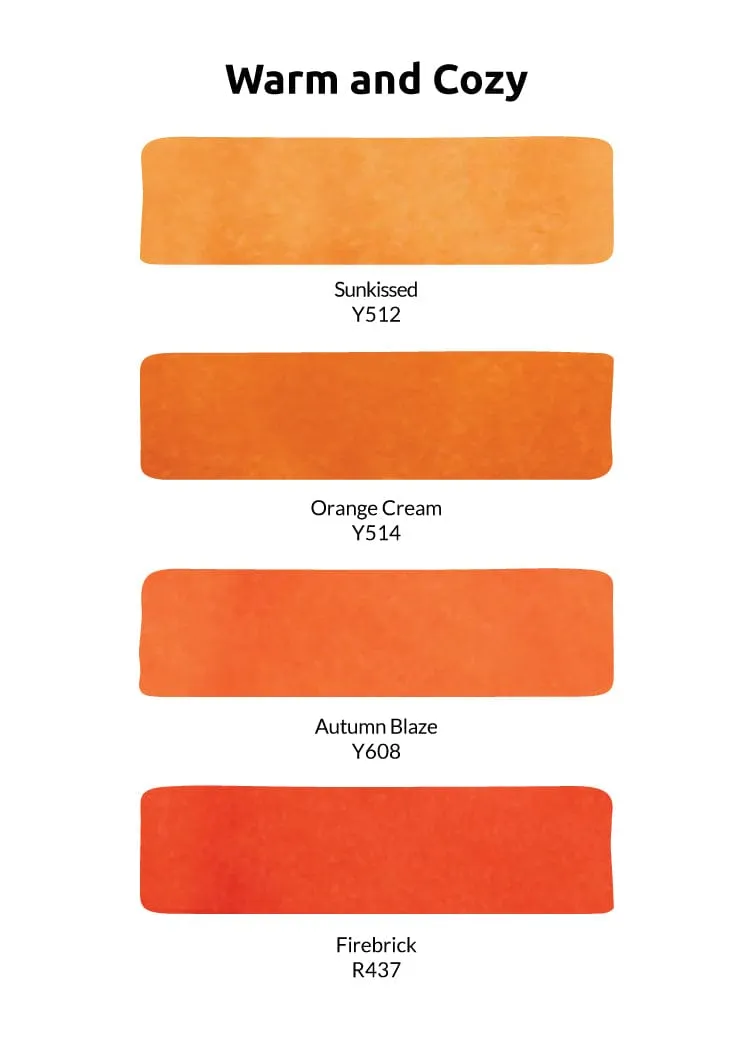 Orange Cream Alcohol Ink