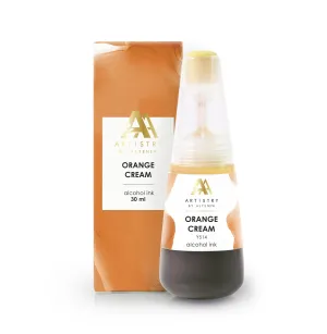 Orange Cream Alcohol Ink