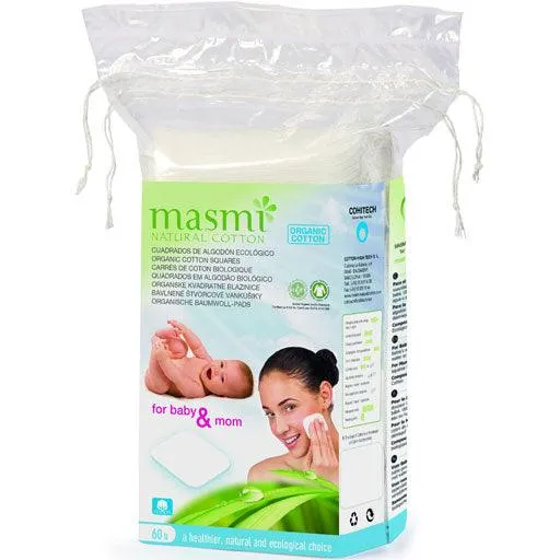 ORGANIC CLEANING PADS 100% organic cotton MASMI