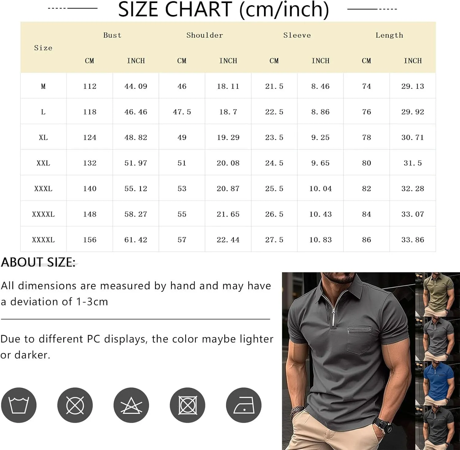 Polo Shirts Man Casual Oversized Short Sleeve Button Lapel Golf Tee Shirt Fashion Solid Color Stripe Cozy Fit Tops