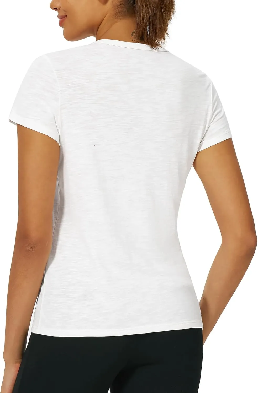 Stelle Womens Modal Soft Crewneck Short Sleeve T Shirts Summer Casual Basic Tops Tees