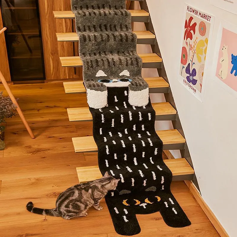 Stretchy Cat Shag Rug