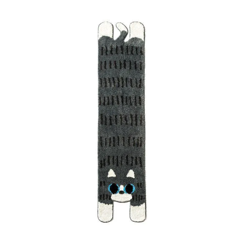 Stretchy Cat Shag Rug