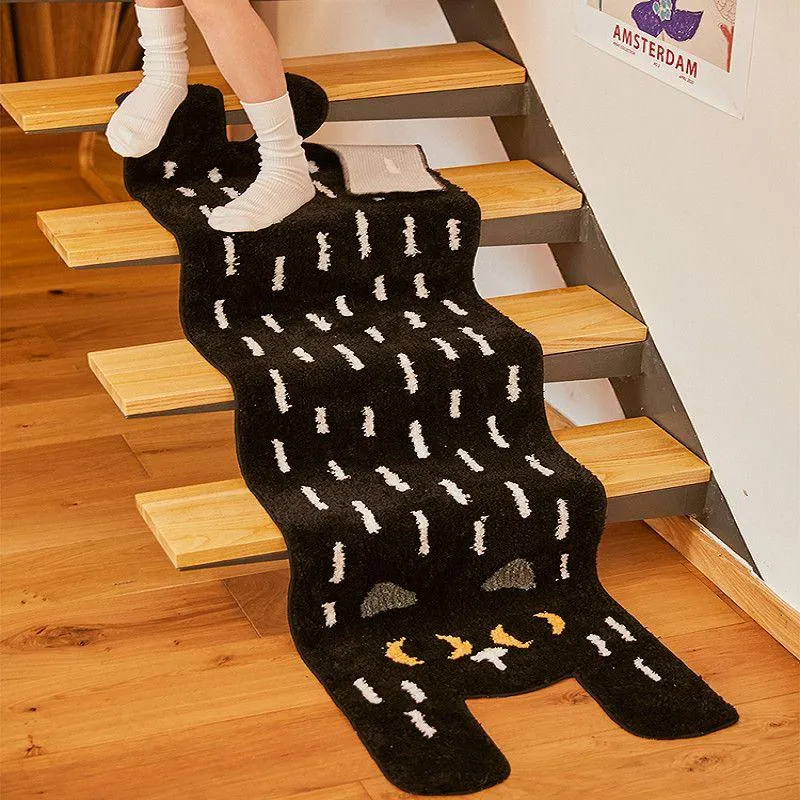 Stretchy Cat Shag Rug