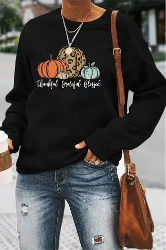 Thankful Grateful Blessed Sweatshirt