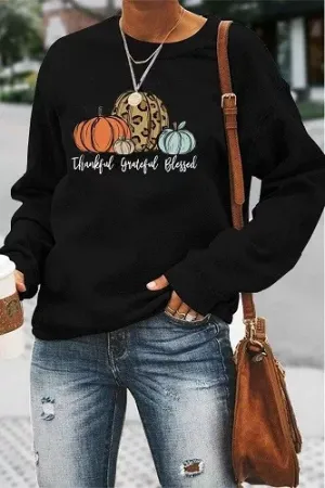 Thankful Grateful Blessed Sweatshirt