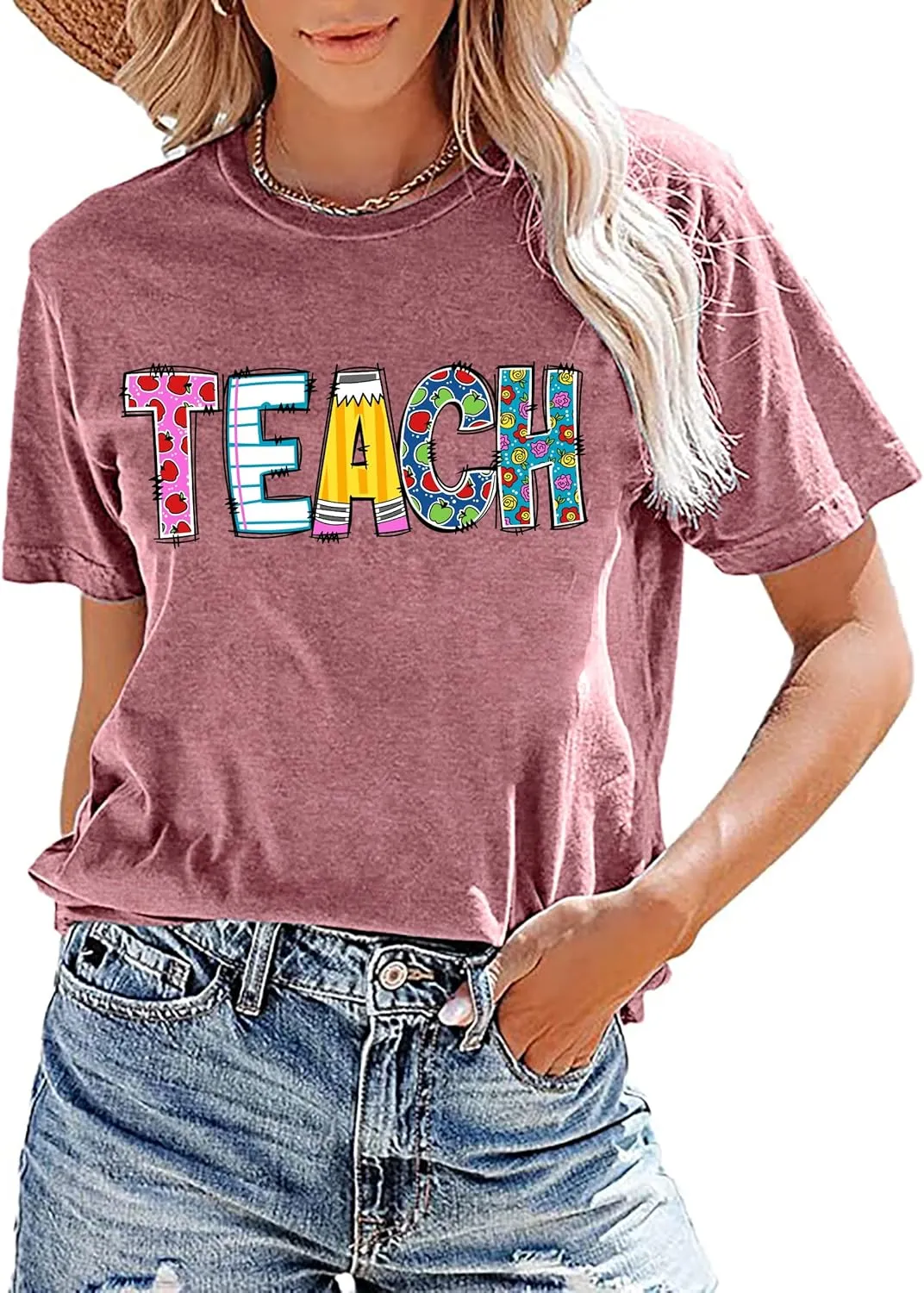 Women's Funny Teacher T-Shirts: Cute Teach Life Tees & Gifts