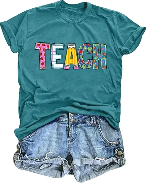 Women's Funny Teacher T-Shirts: Cute Teach Life Tees & Gifts