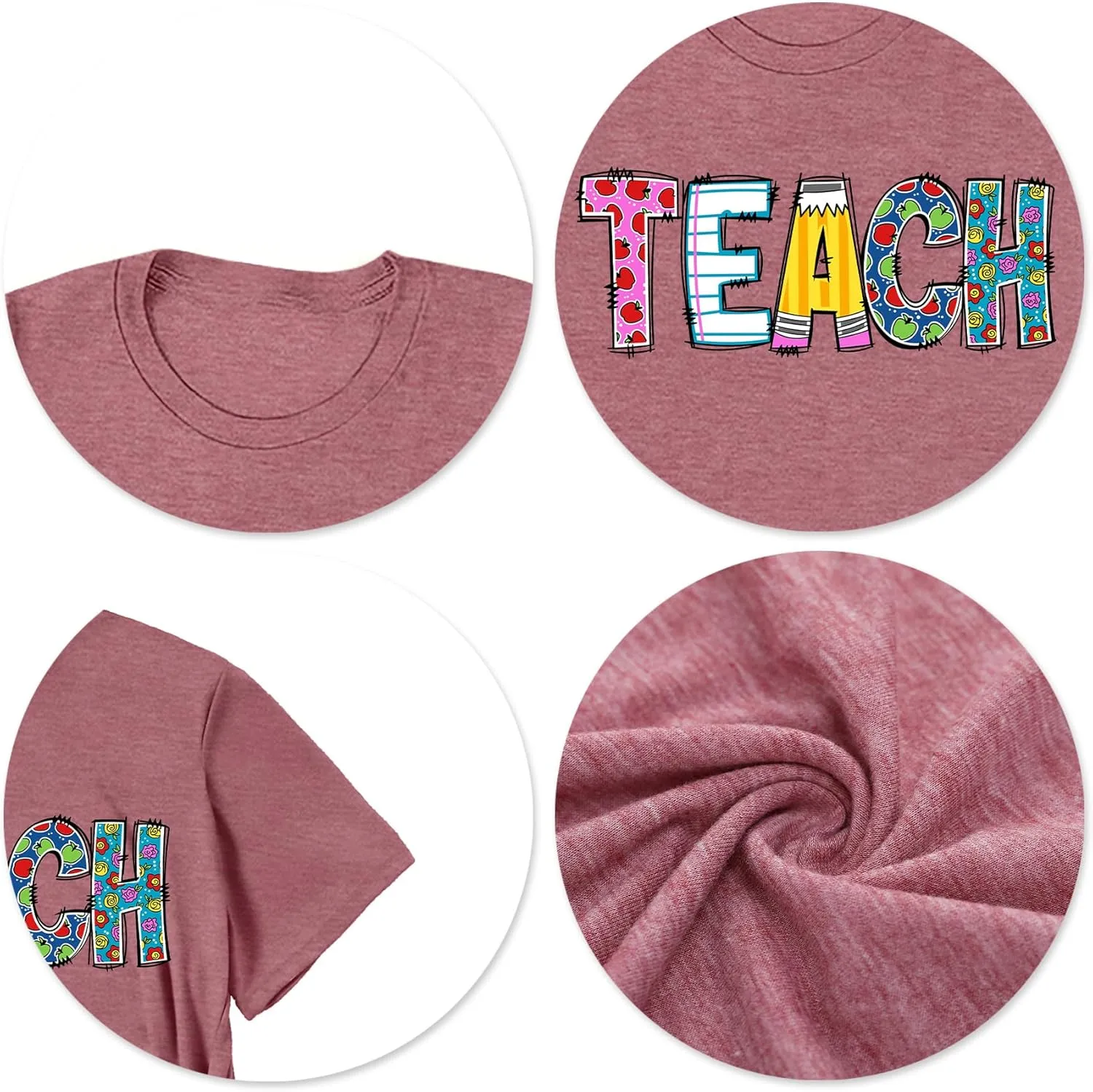 Women's Funny Teacher T-Shirts: Cute Teach Life Tees & Gifts