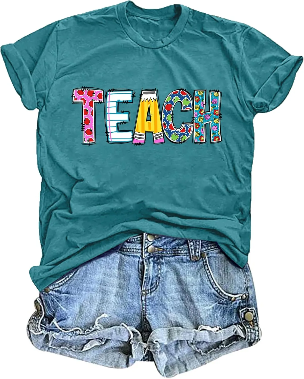 Women's Funny Teacher T-Shirts: Cute Teach Life Tees & Gifts